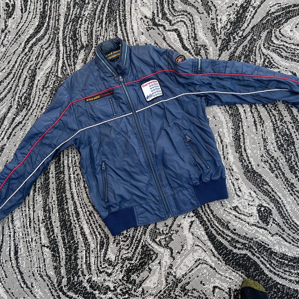 Vintage Style Auto Corvette windbreaker (M)